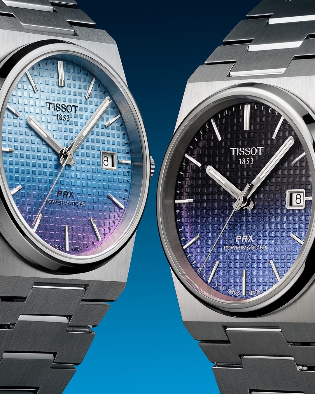 Cách phân biệt Tissot PRX Rep 1:1 và hàng chính hãng Thụy Sỹ bằng các chi tiết trên mặt số