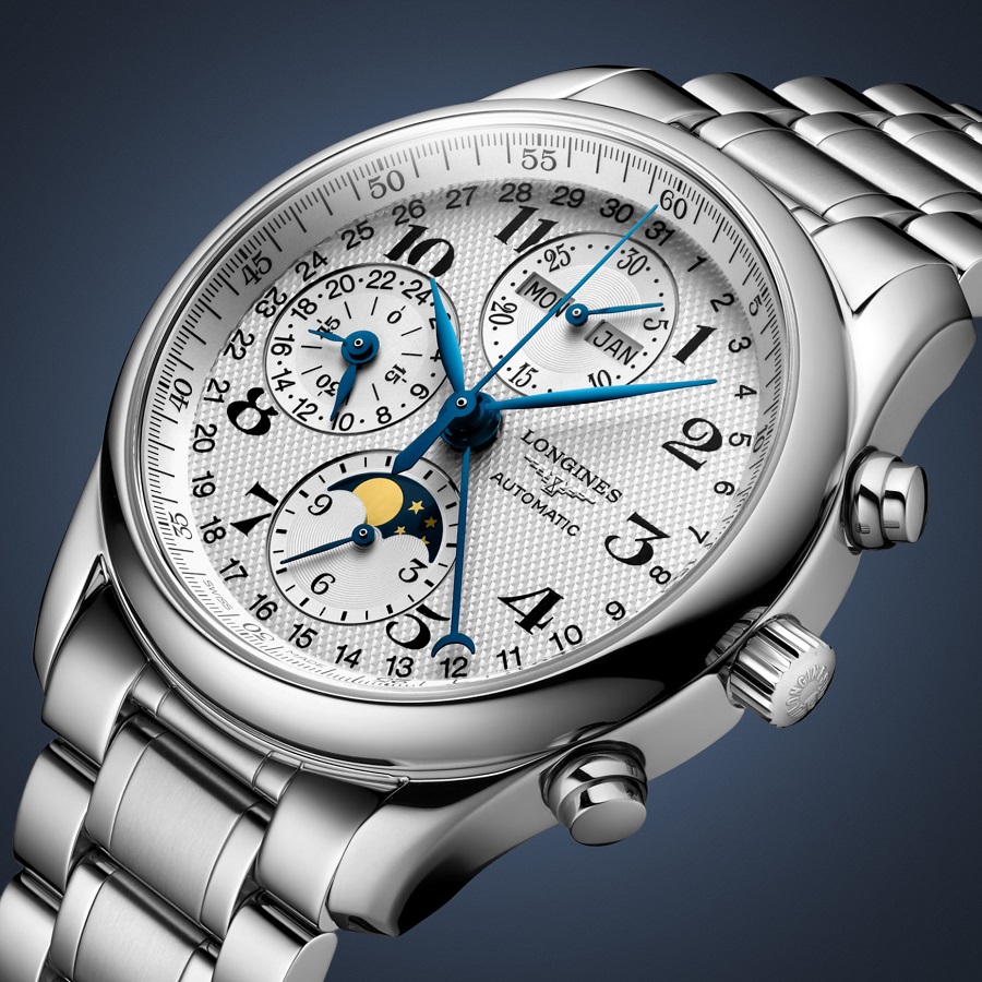 Lịch thứ ngày trên đồng hồ Longines