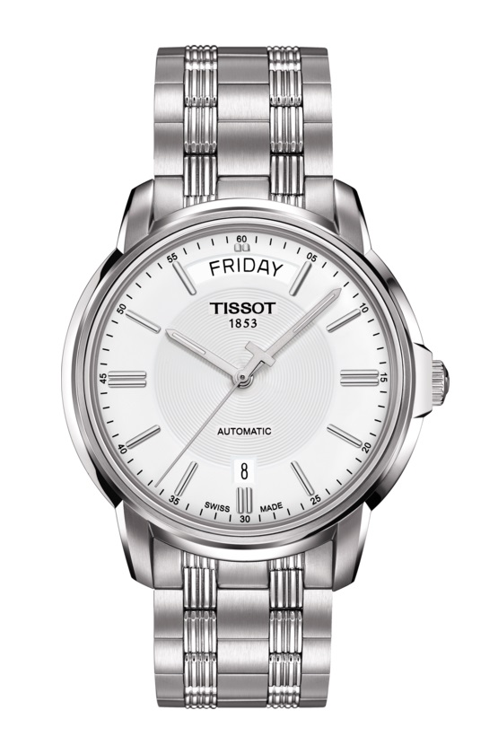 Ảnh thực tế chiếc đồng hồ Tissot T-Classic Day-Date T0659301103100