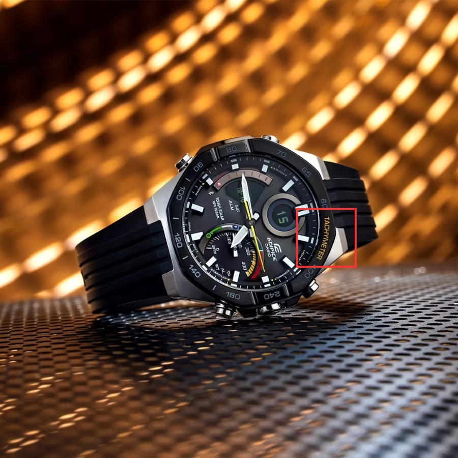 Ký hiệu Tachymeter trên đồng hồ đeo tay