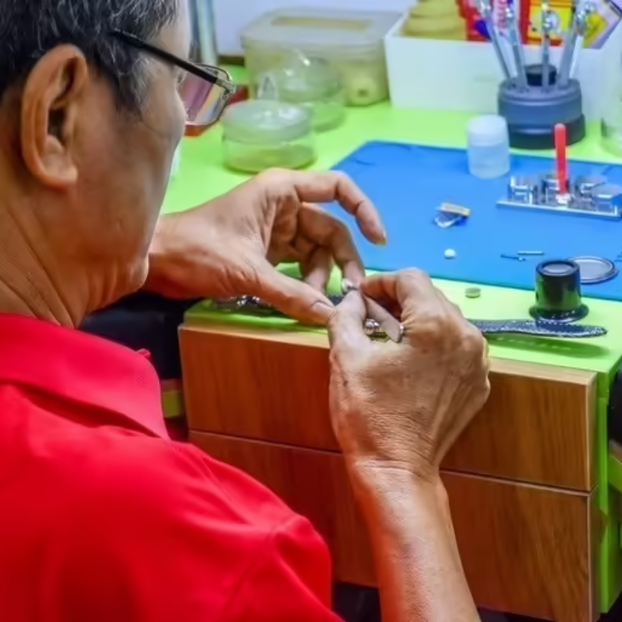 Cắt dây đồng hồ miễn phí khi mua sản phẩm tại Đồng Hồ Hải Triều