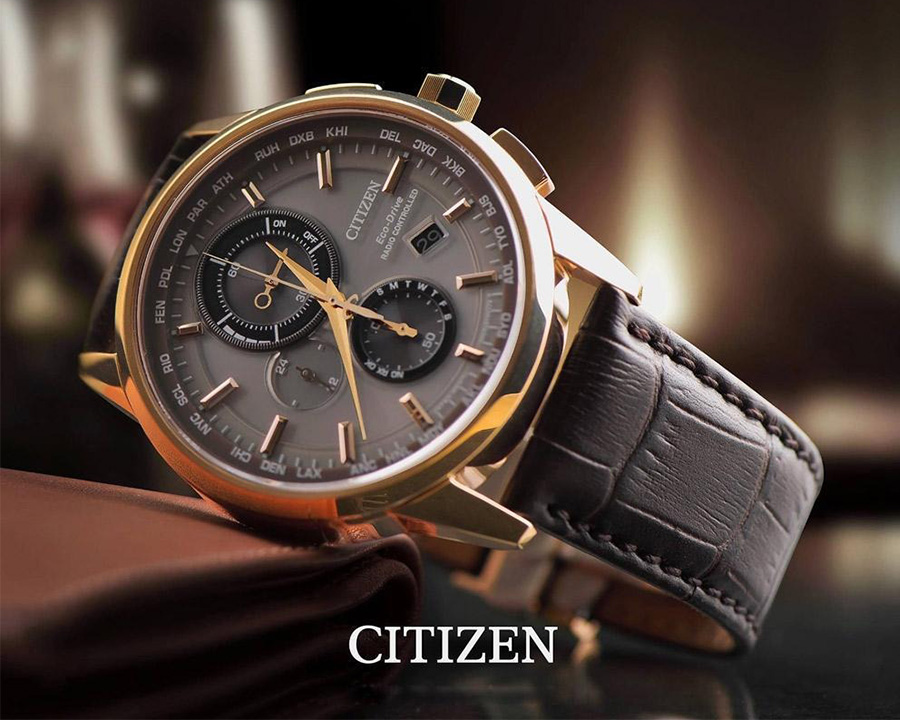 Cách chỉnh đồng hồ Citizen Eco Drive Radio Controlled chuẩn tại nhà