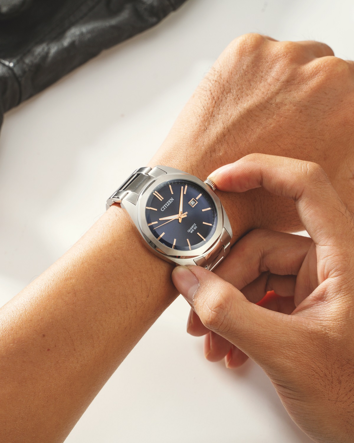 Citizen mặt xanh dương trầm tĩnh BI5110-54H