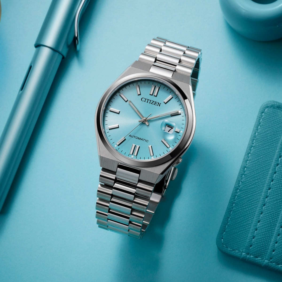 Citizen Tsuyosa NJ0151-88M - Xanh “Tiffany” thời thượng