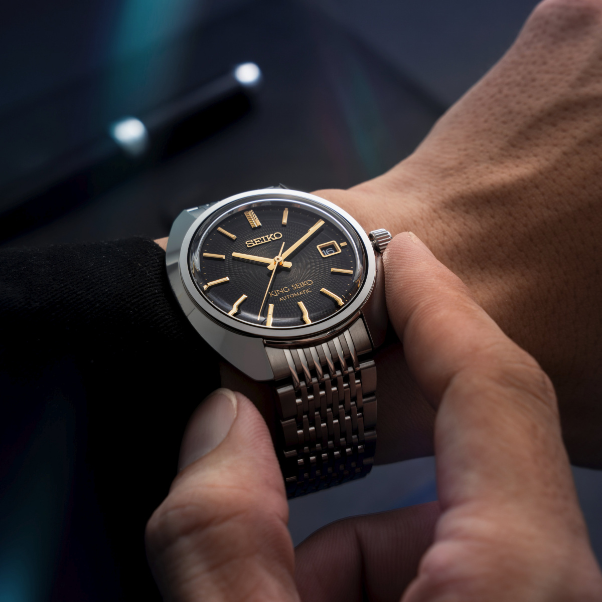 Đồng hồ King Seiko SJE121J1 phiên bản kỷ niệm 145 năm, giới hạn 800 chiếc - Ảnh 11