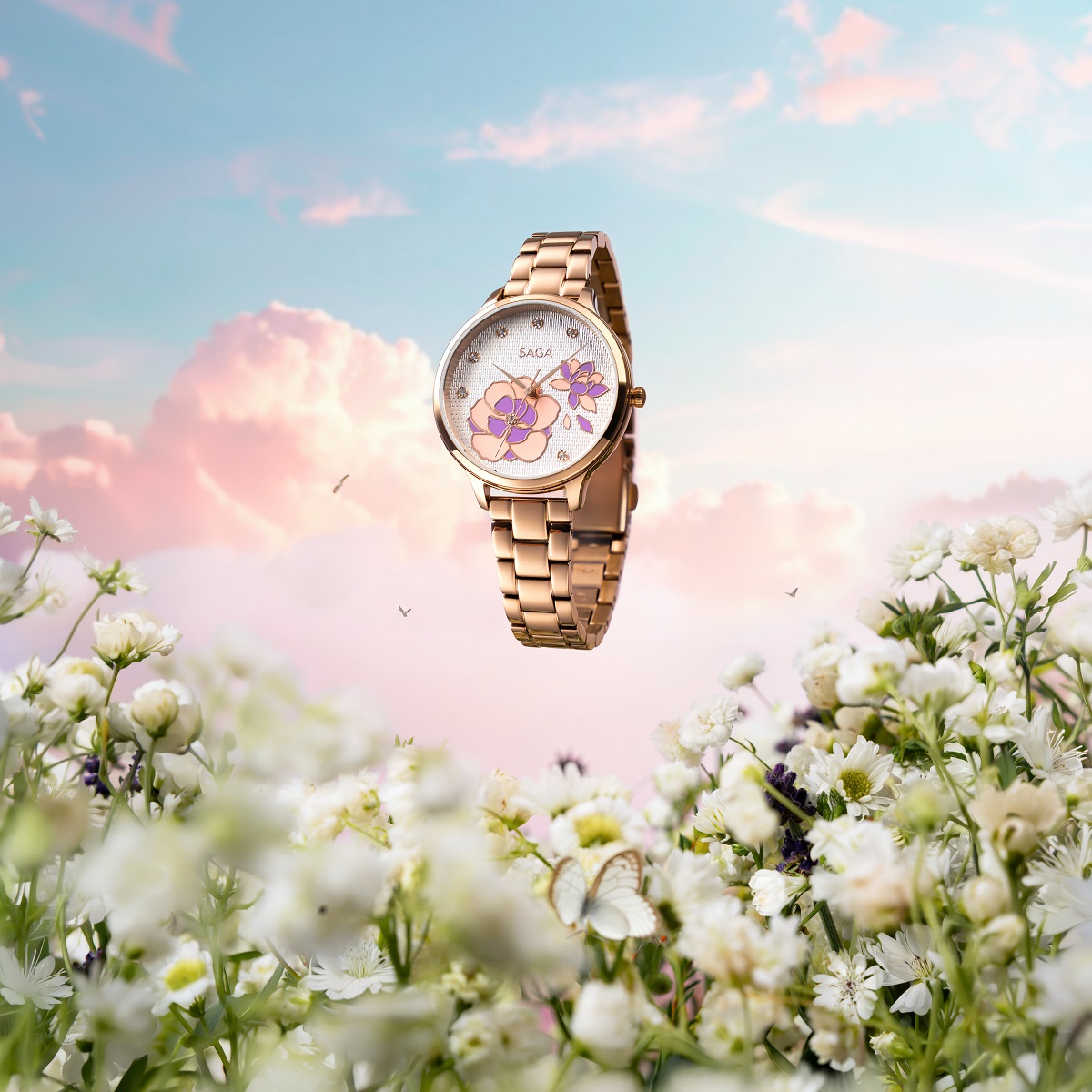 Đồng hồ Saga Chroma Dance 54390-LGWTLG-2 - Ảnh 3