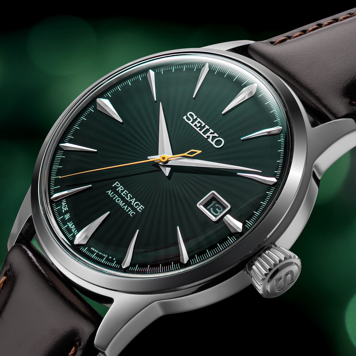 Đồng hồ Seiko mặt xanh srpd37j1