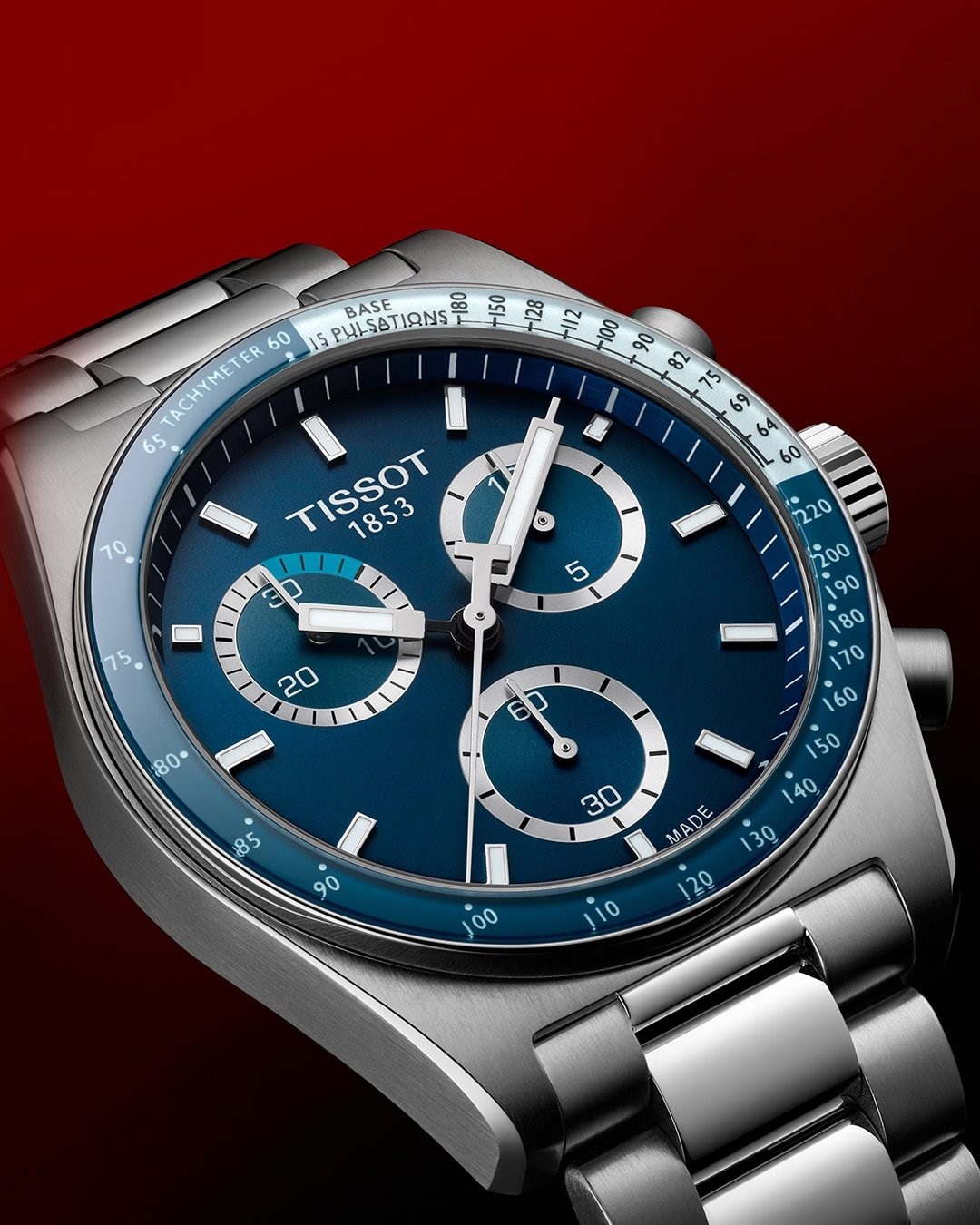Thiết kế mặt số đồng hồ Tissot PRS 516