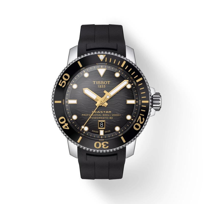 Ảnh thực tế đồng hồ Tissot Seastar 2000 T120.607.17.441.01