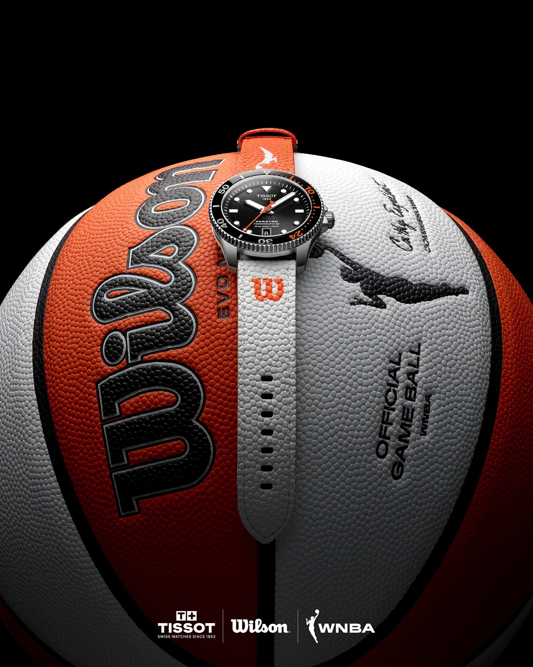 Ảnh thực tế cận cảnh chiếc đồng hồ Seastar Wilson WNBA