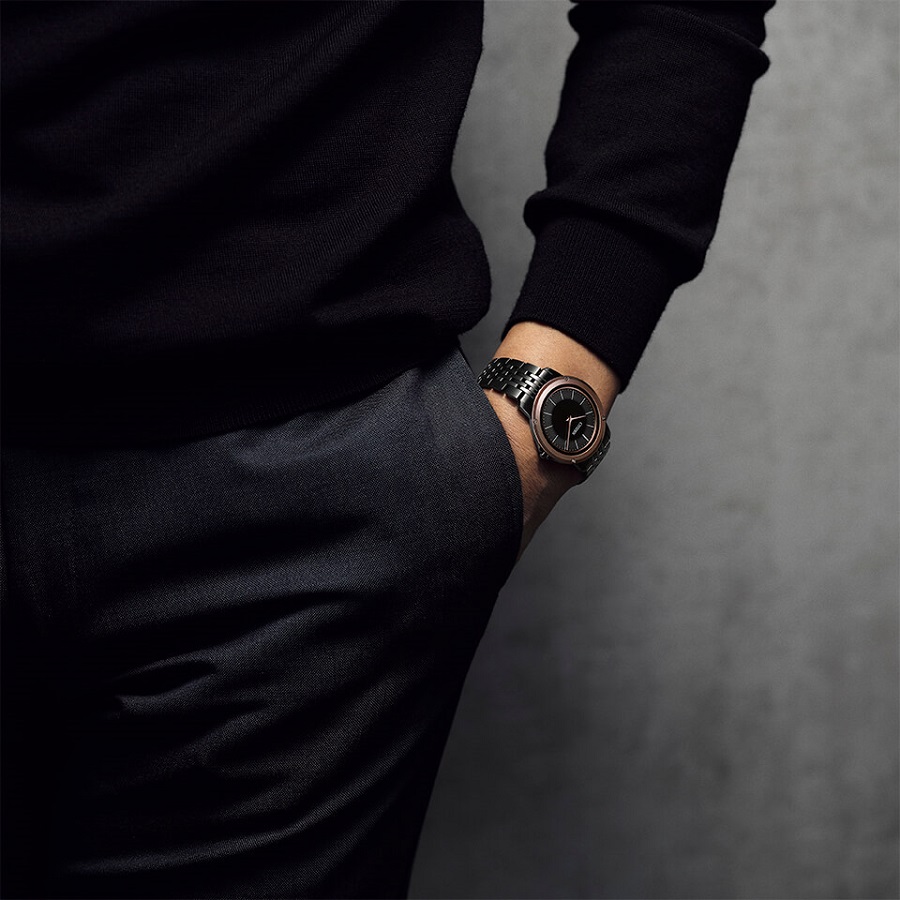 Đồng hồ Citizen Eco-Drive siêu mỏng thoải mái trên cổ tay