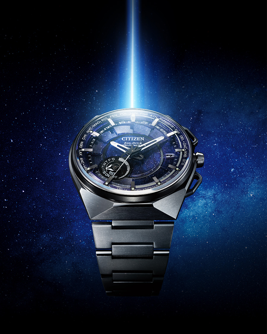 Citizen Eco-Drive Satellite Wave sử dụng năng lượng ánh sáng để vận hành