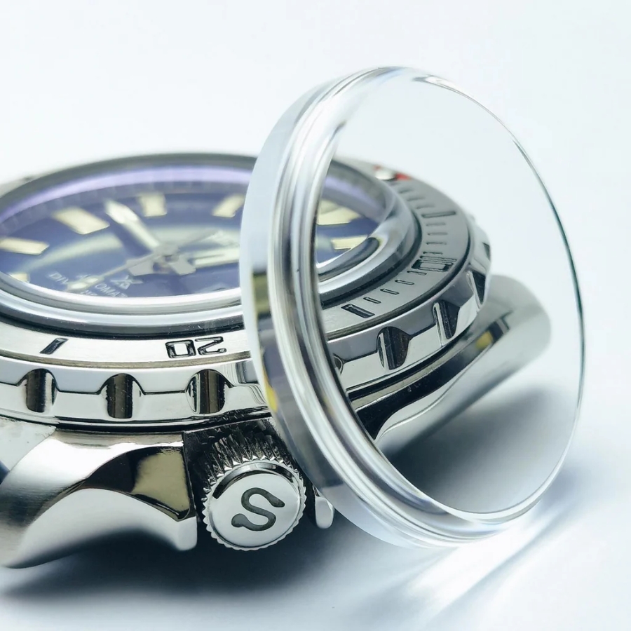 Thay đổi vỏ và kính đồng hồ bản mod Seiko