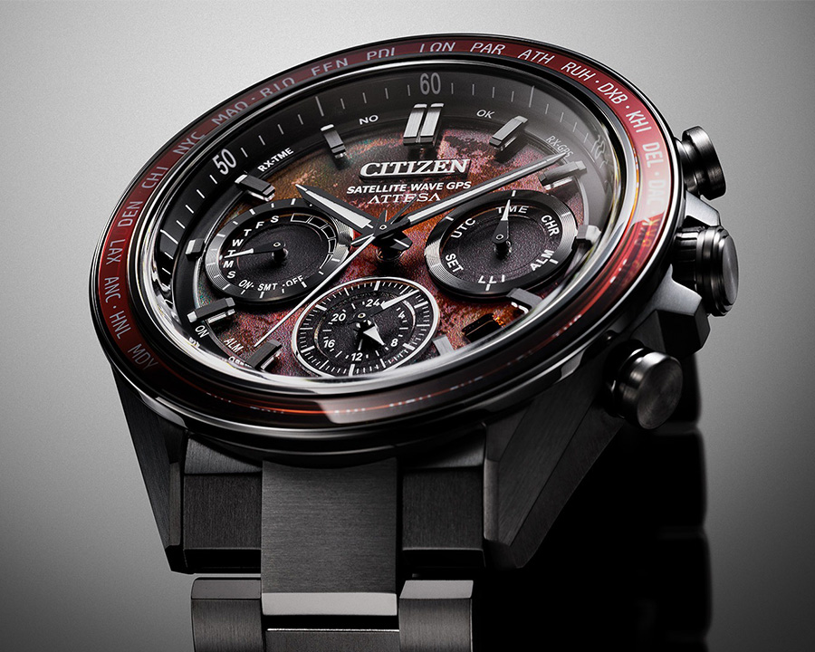 Citizen Attesa trang bị Satellite Wave GPS