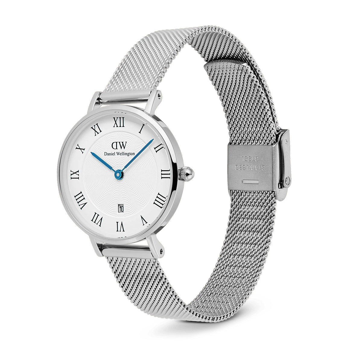 Đồng hồ Daniel Wellington Petite Roman Numerals Date Rose Gold DW00100858 - Ảnh 2