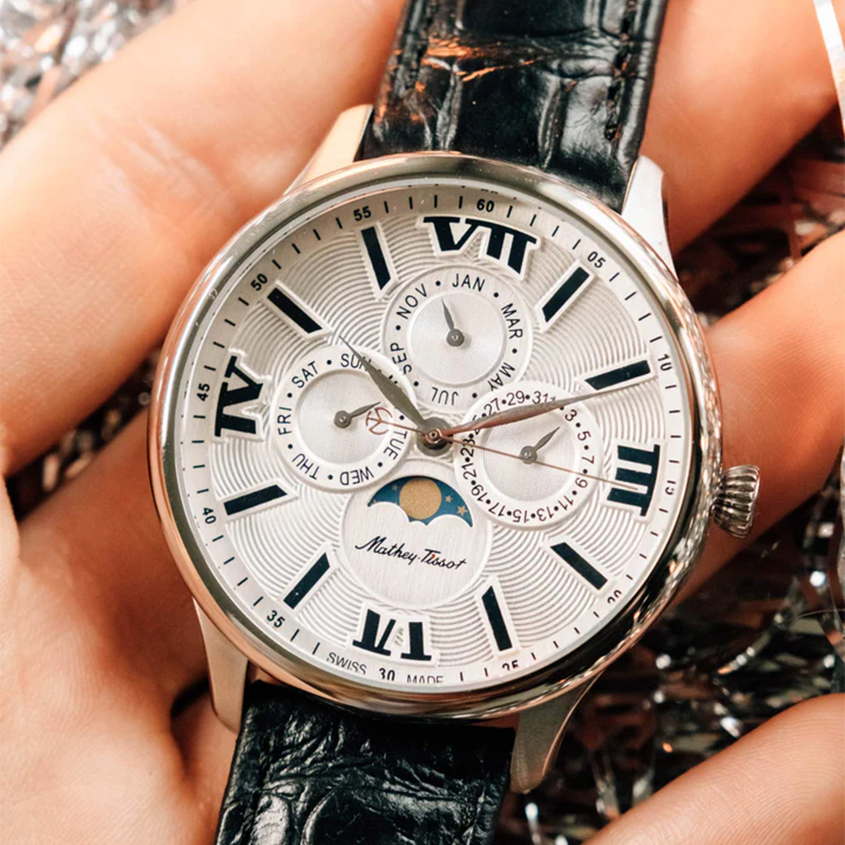 Đồng hồ Mathey-Tissot Edmond Moon H1886RAI - Ảnh 3