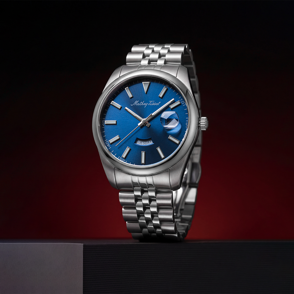 Đồng hồ Mathey-Tissot Mathy Day-Date H510ABU - Ảnh 2