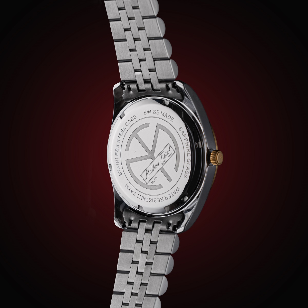Đồng hồ Mathey-Tissot Mathy Day-Date H510BBU - Ảnh 4