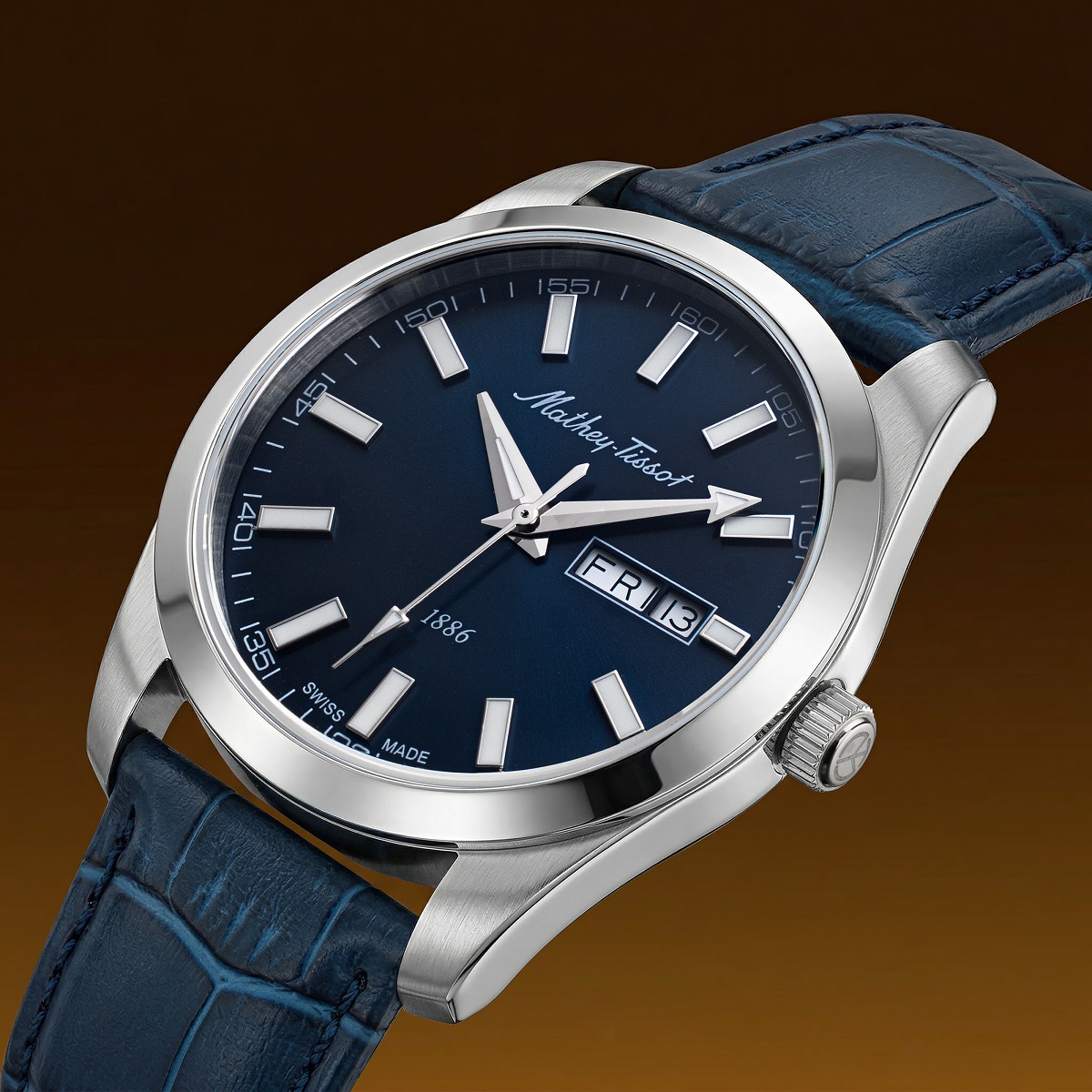 Đồng hồ Mathey-Tissot Mathy I Day-Date H453ALBU - Ảnh 2