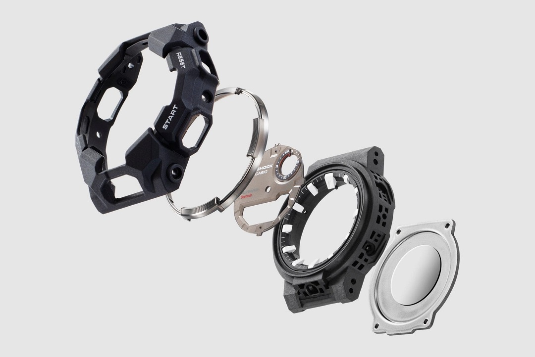 Cấu trúc Carbon Core Guard trên đồng hồ G-Shock