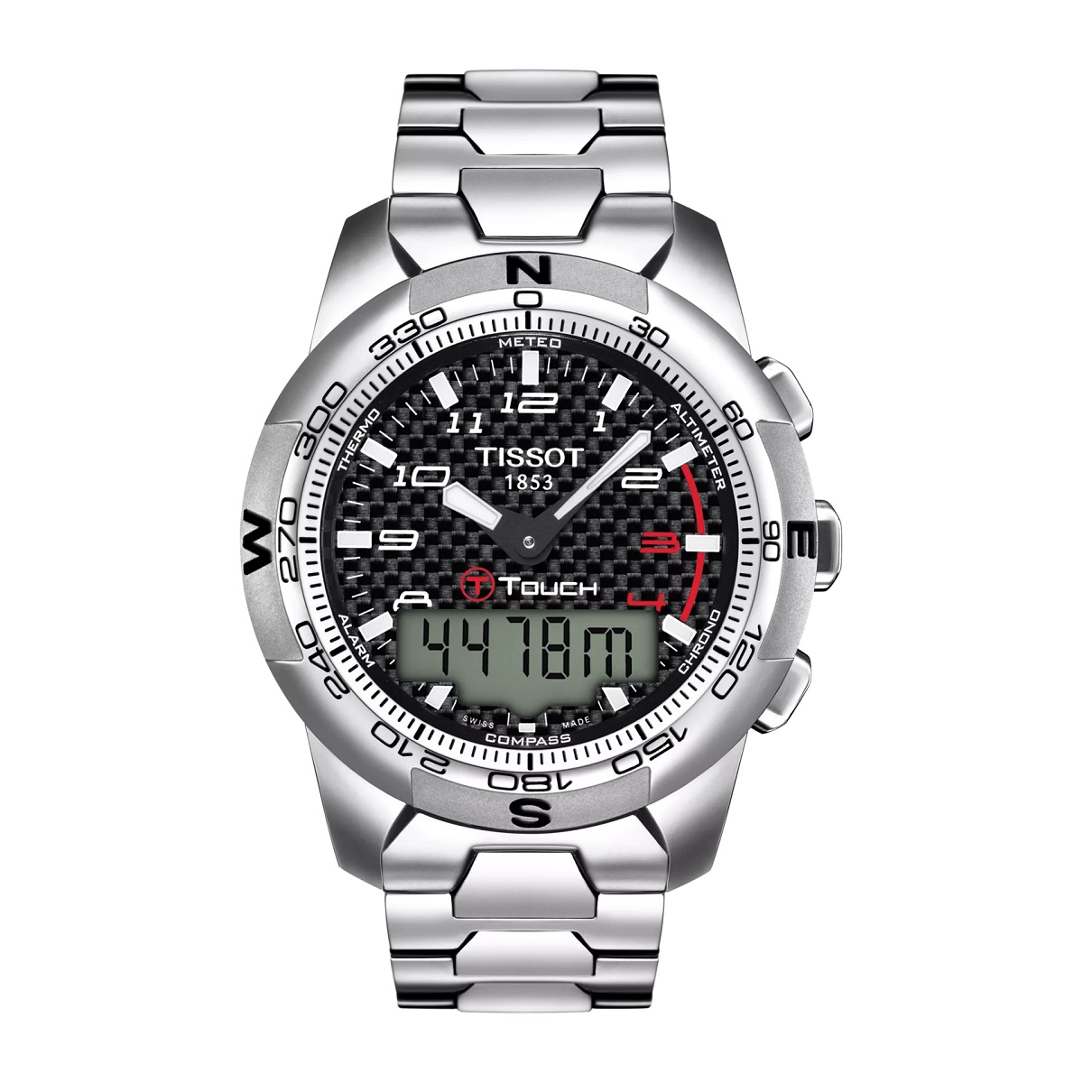 Ảnh thực tế chiếc đồng hồ Tissot T-Touch II Titanium