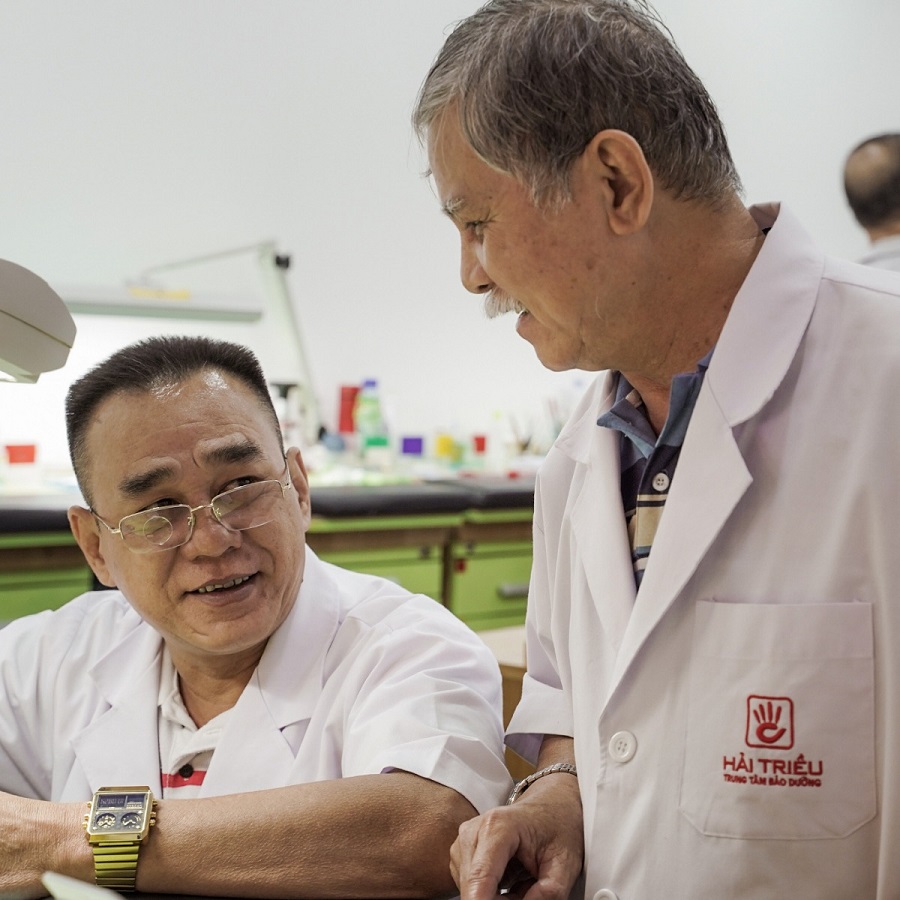 Đội ngũ kỹ thuật viên tại Hải Triều
