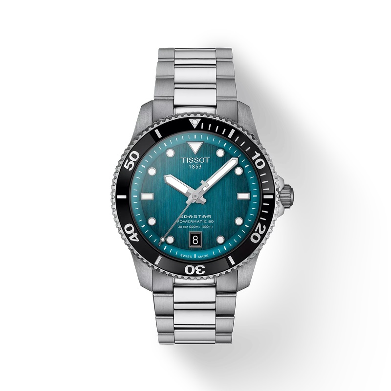 Cận cảnh thiết kế đồng hồ Tissot Seastar 1000 Powermatic 80 40mm