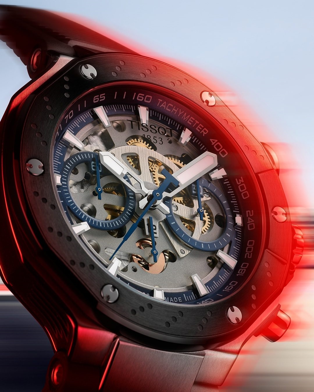Vòng tròn Tachymeter trên mặt số đồng hồ