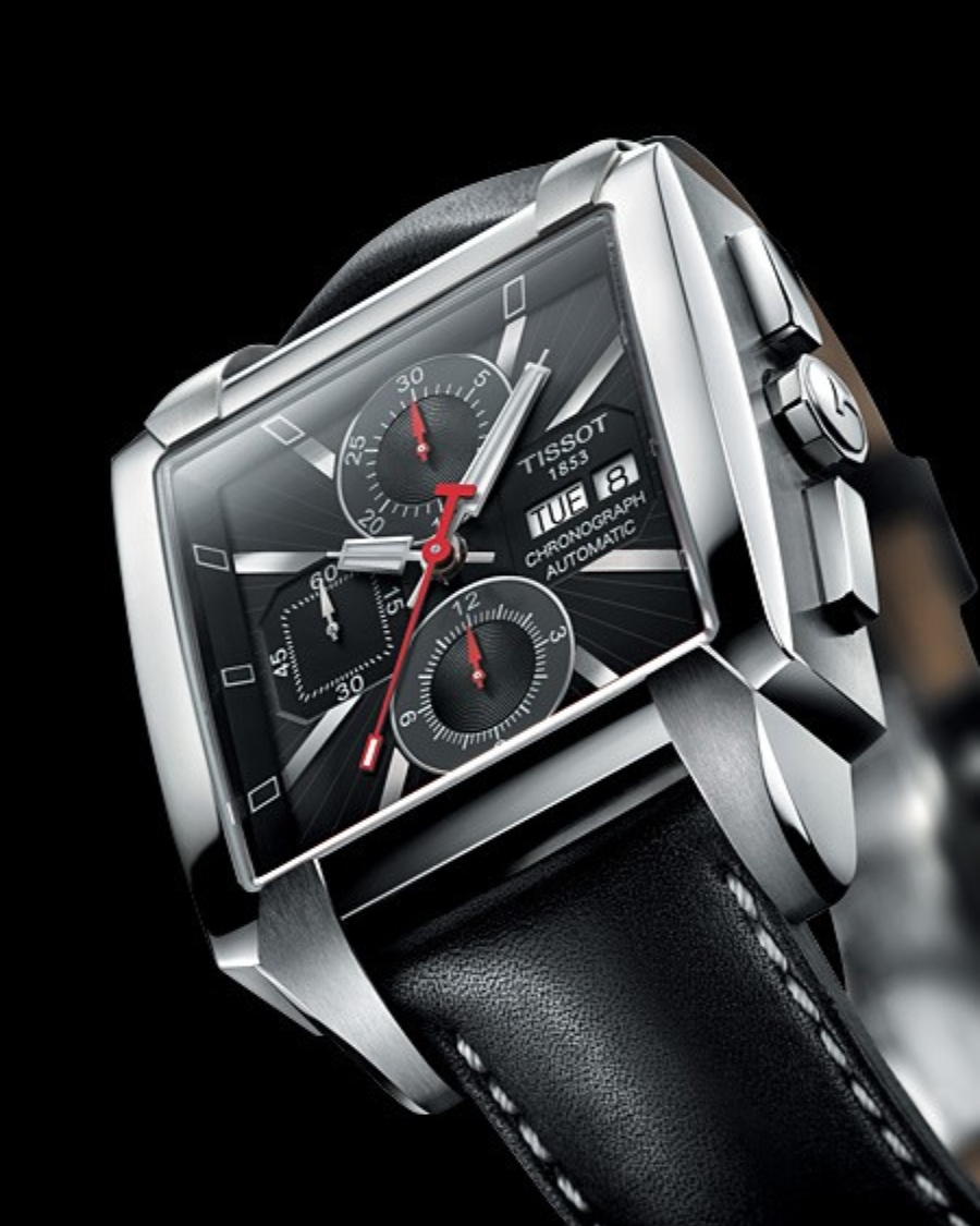 Đồng hồ Tissot nam mặt vuông phù hợp người có nhu cầu sưu tầm