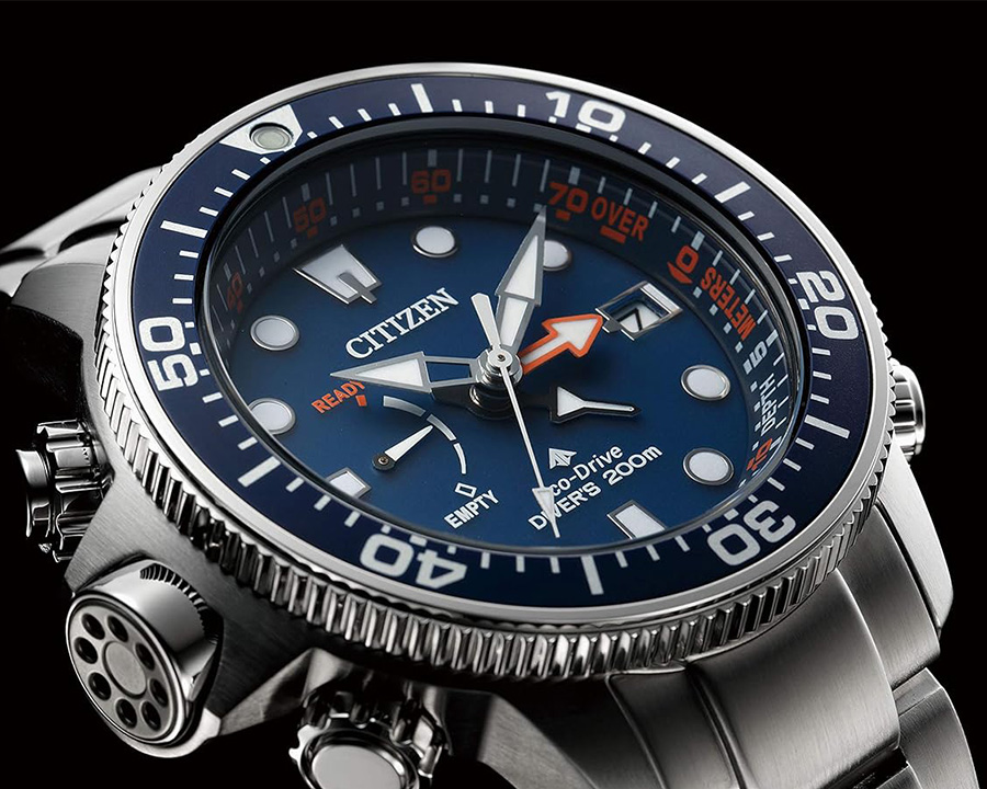 Cận cảnh chiếc Citizen Promaster 200m Diver BN2030 - 88L Team Kuroshio Limited Edition