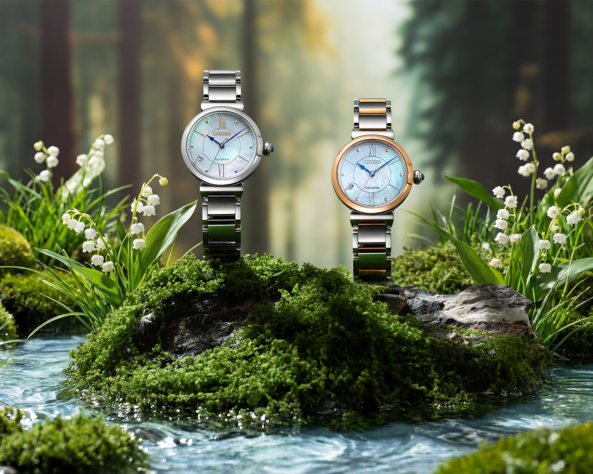 Citizen nữ đính đá máy Eco-Drive