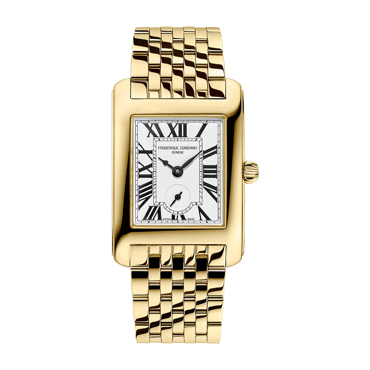 Đồng hồ Frederique Constant Carree Small Seconds-FC-235S2C5B- Ảnh 1