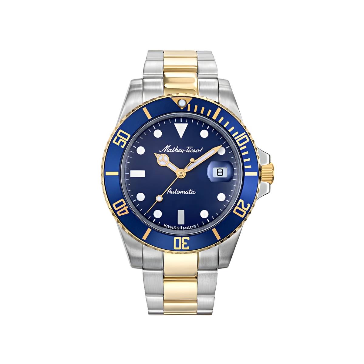 Đồng hồ Mathey-Tissot Mathy Vintage Automatic 42mm H901ATBBU - Ảnh 1