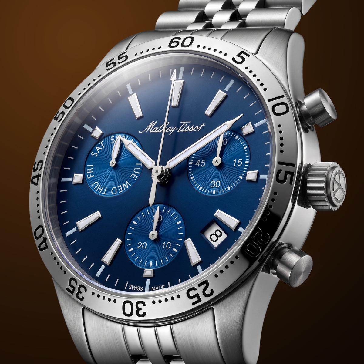 Mathey-Tissot Type 22 H1822CHABU - Ảnh 5