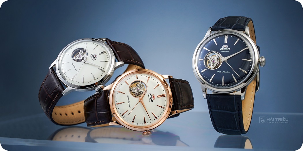 Đồng hồ Orient Bambino Open Heart hở tim đẹp, góp 0%