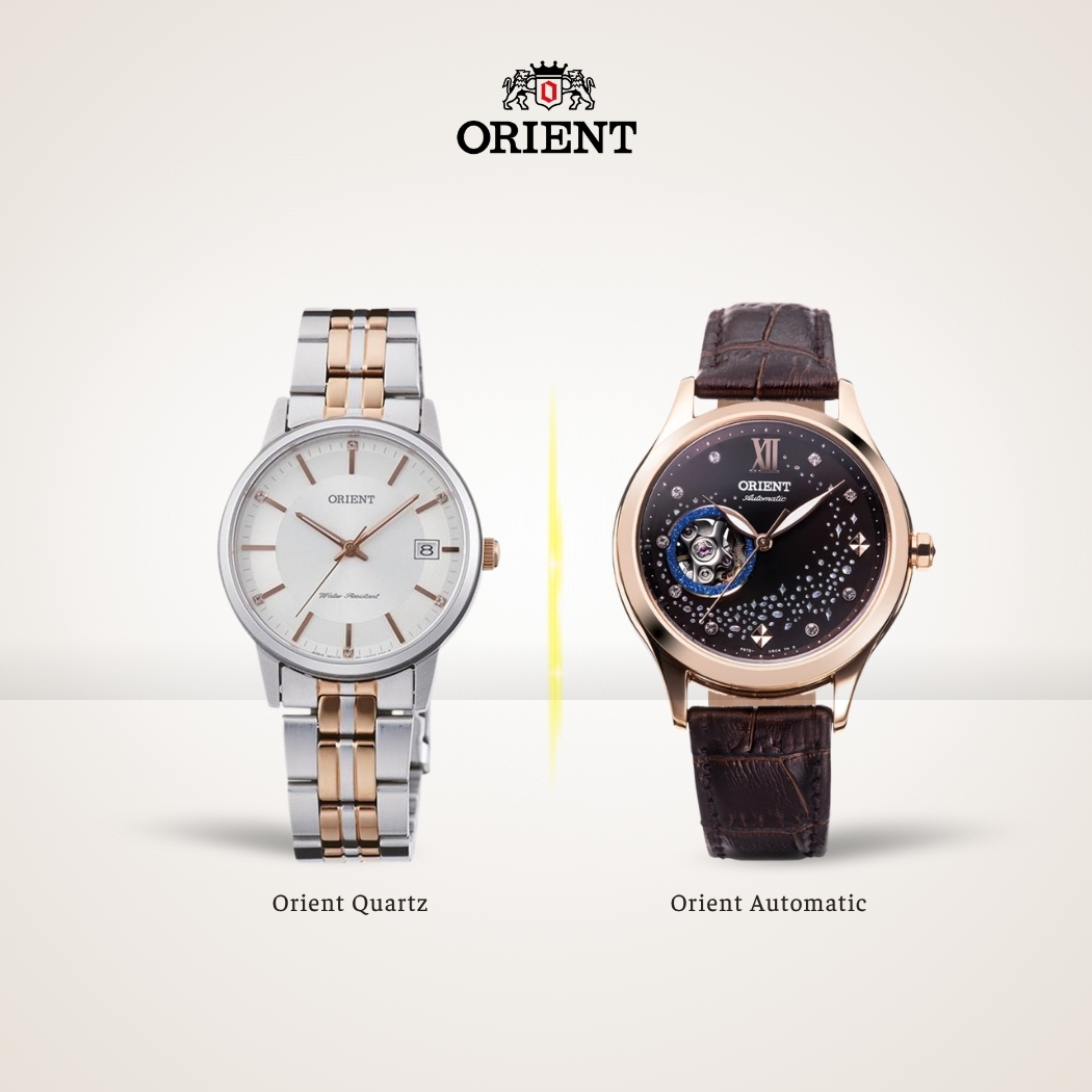 Chọn đồng hồ Orient nữ máy Quartz hoặc máy cơ tuỳ theo nhu cầu