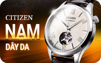 Đồng hồ Citizen nam dây da