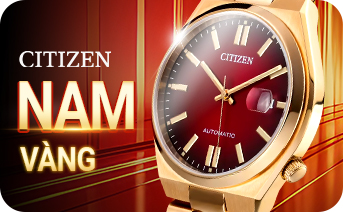 Citizen nam vàng chính hãng mẫu mới