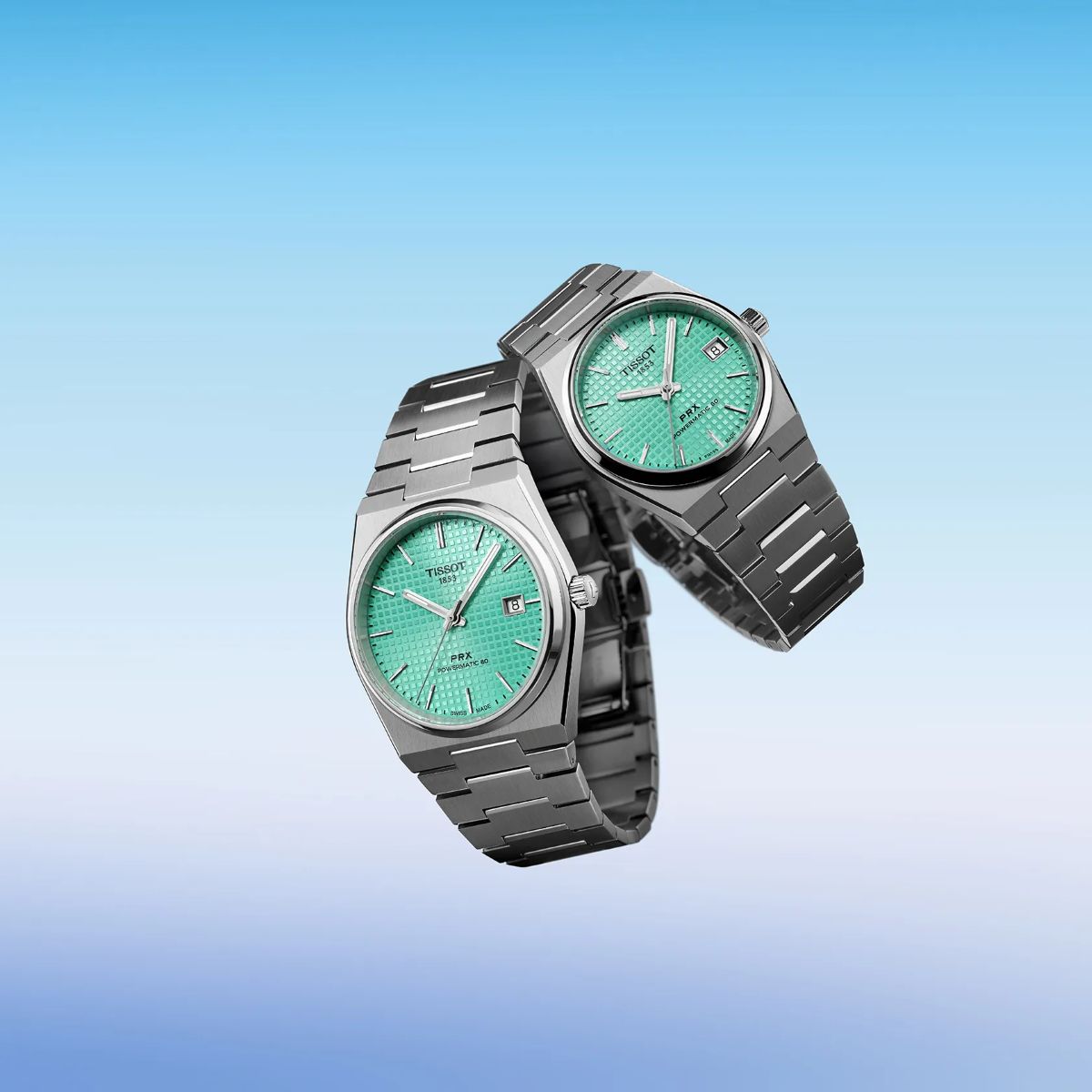 Nếu cổ tay khoảng 15cm thì phiên bản Tissot PRX 35mm Powermatic 80 có thể là lựa chọn an toàn nhất