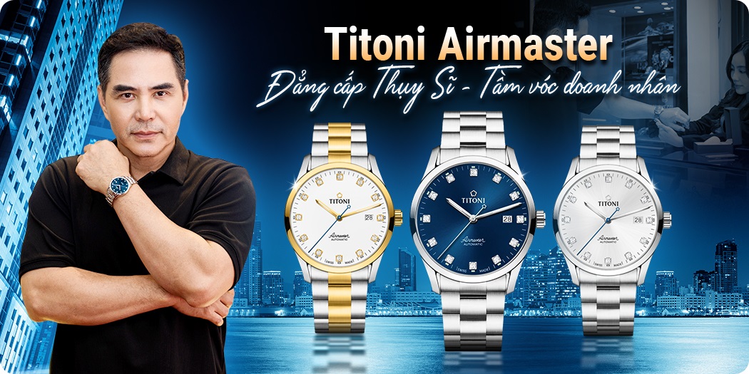 Titoni Airmaster: Biểu tượng thiết kế của thương hiệu 100 năm tuổi
