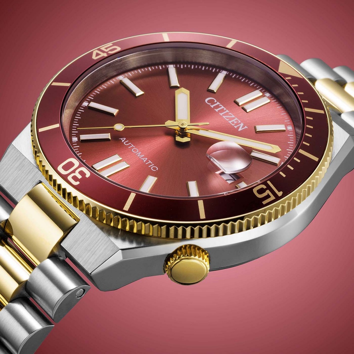 Citizen Tsuyosa Shore máy cơ kính sapphire