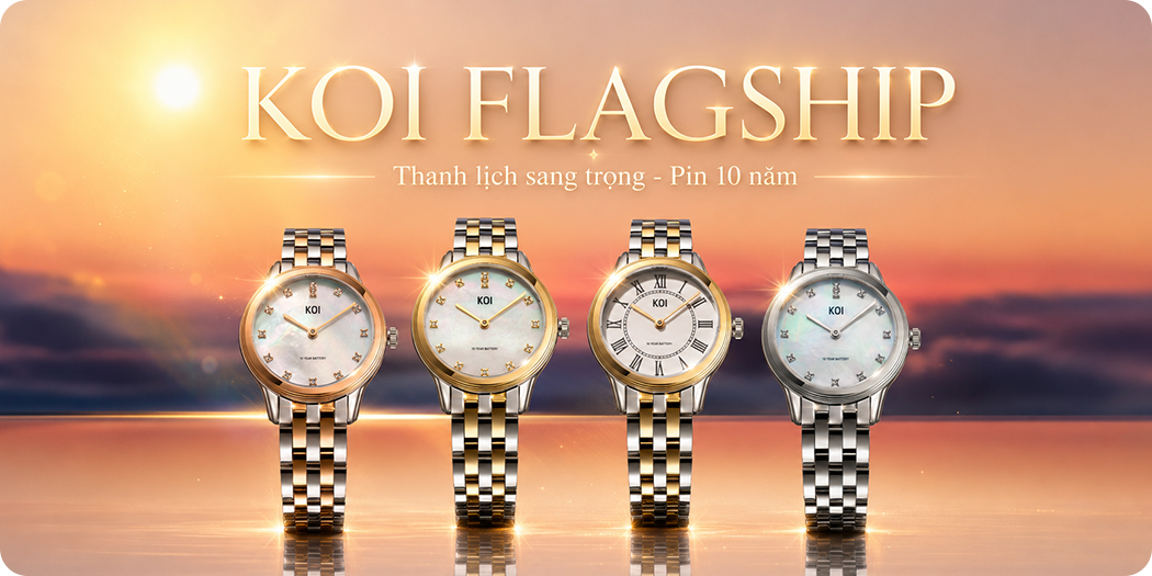 KOI Flagship - Dáng vẻ thanh lịch đương đại, tuổi thọ pin 10 năm