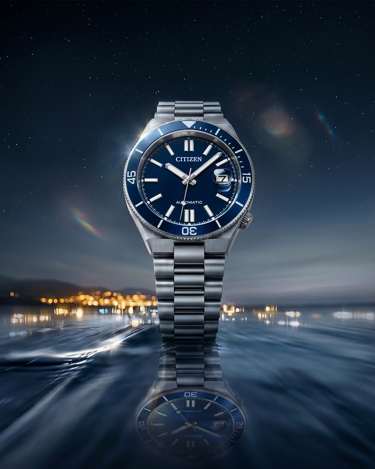 Citizen Tsuyosa Shore NJ0230-59L dây kim loại