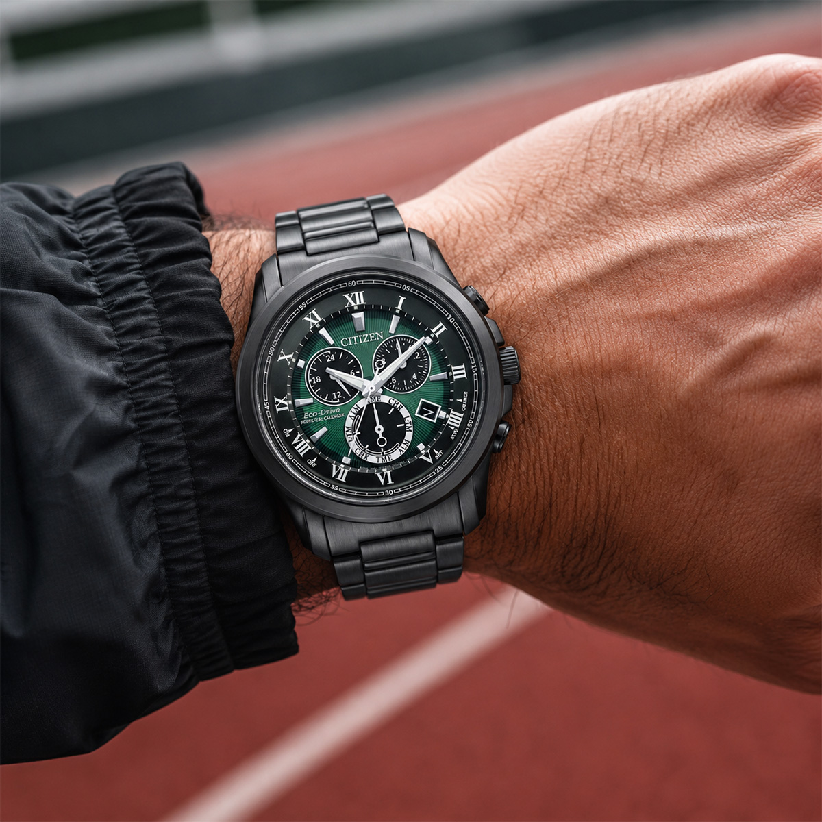Đồng hồ Citizen BL5547-89X sử dụng máy Eco-Drive Caliber E820