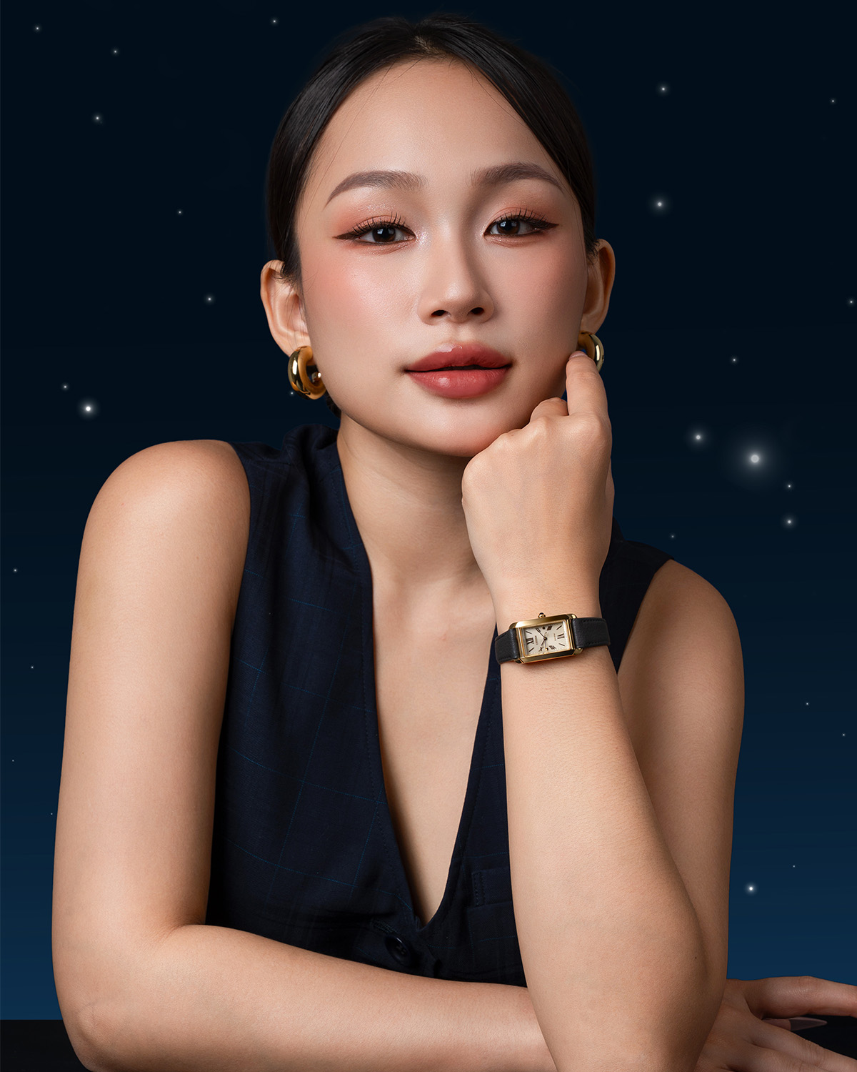 Đồng hồ Citizen Eco-Drive dây da cho người thích sự nhẹ nhàng, thoải mái