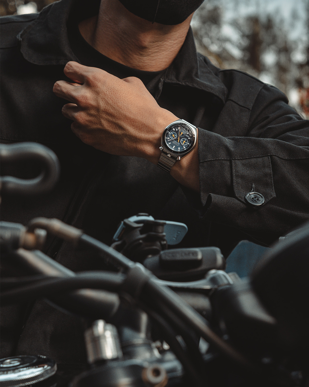 Citizen AN3660-81L - "Bull Head" thể thao ấn tượng