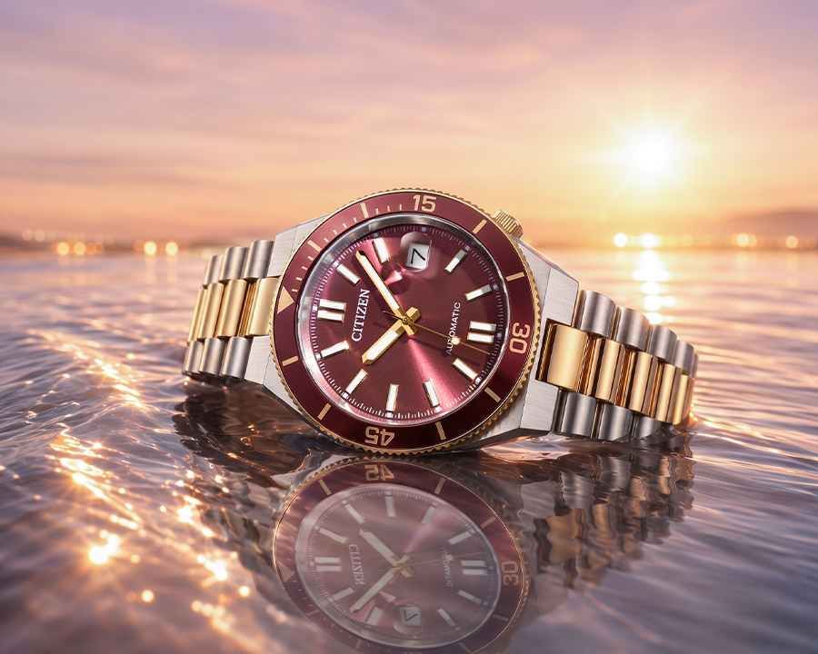Đồng hồ cơ NJ0234-58X thuộc bộ sưu tập Citizen Tsuyosa Shore.