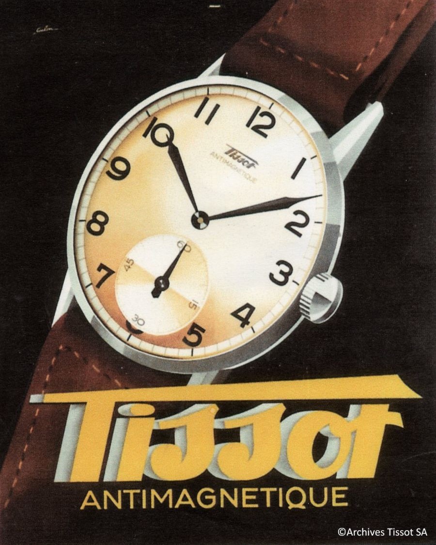 Tissot Antimagnetique là một trong những dấu mốc quan trọng nhất khi nhắc đến di sản kỹ thuật của Tissot.