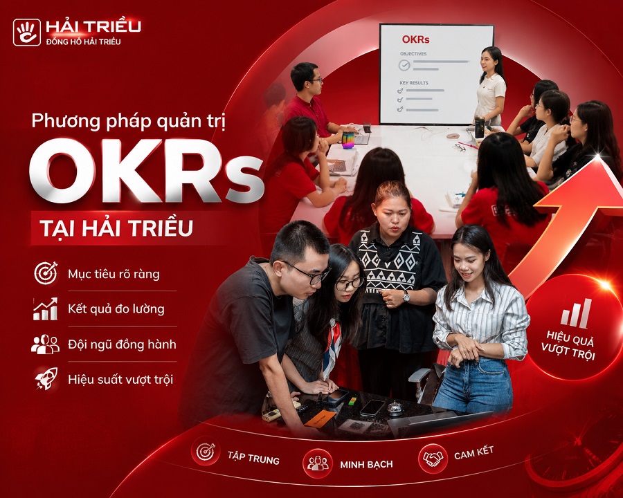OKRs tại Hải Triều: Bí quyết để mọi mục tiêu đi đúng hướng
