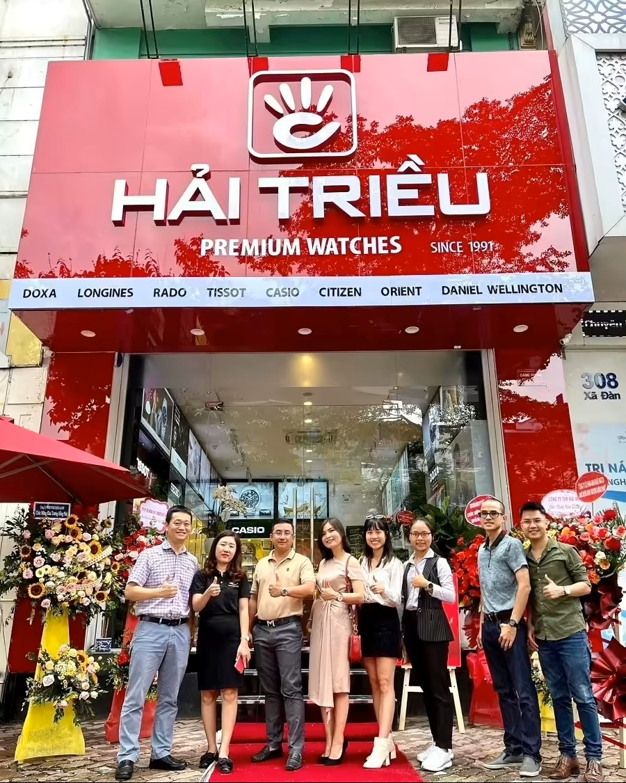 Khai trương cửa hàng Đồng Hồ Hải Triều.